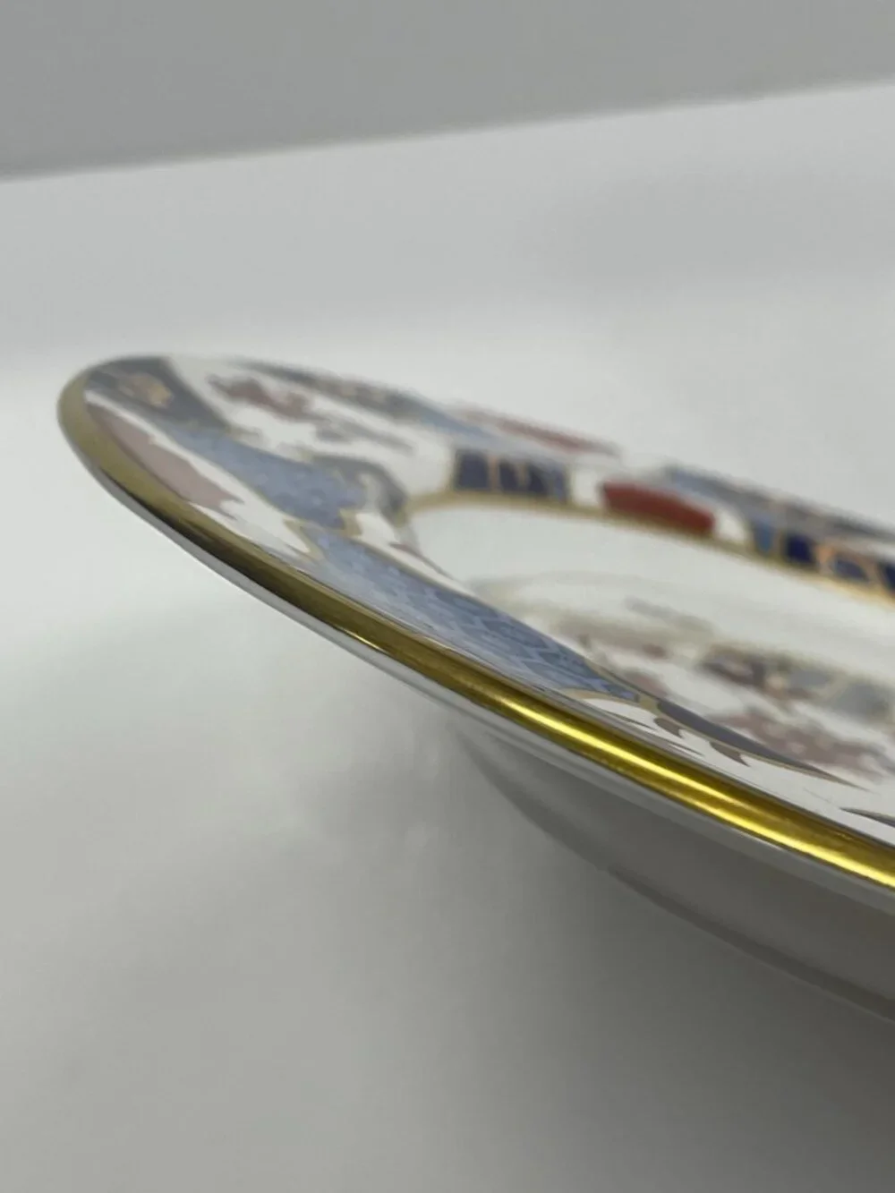 Spode Shima Y8172-G 15” Oval Bone China Serving Platter